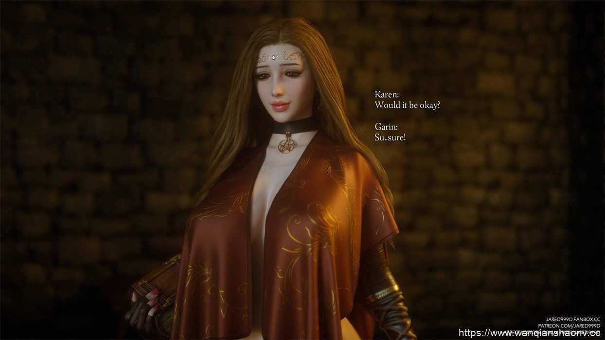 【3D/建模/CG】jared999d大佬作品 Fallen Lady5 全彩3D【355M】 - 万千少女游戏网-万千少女游戏万千少女游戏网