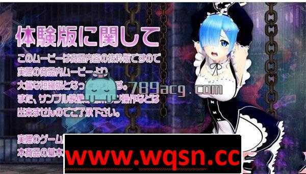 【3D互动/全动态】 地下牢拷问：女仆蕾姆完全拘束 完整版【CV/2G】 - 万千少女游戏网-万千少女游戏万千少女游戏网