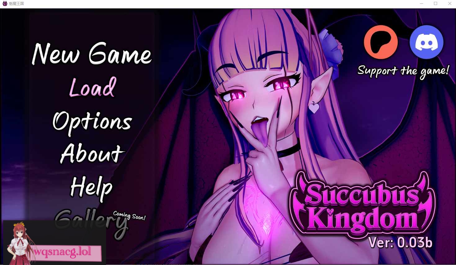 [SLG/汉化] 魅魔王国 Succubus Kingdom v0.03b PC+安卓汉化版 2.4G - 万千少女游戏网-万千少女游戏万千少女游戏网