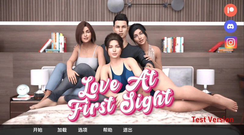 [欧美SLG/动态] 一见钟情（Love at First Sight）V0.1 PC+安卓-万千少女游戏万千少女游戏网